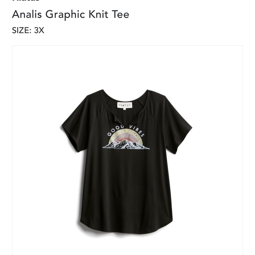 Graphic Tee 3X